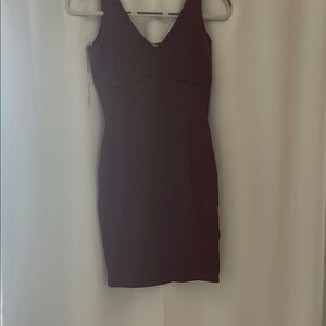 Chic Sleeveless Burgundy Mini Dress